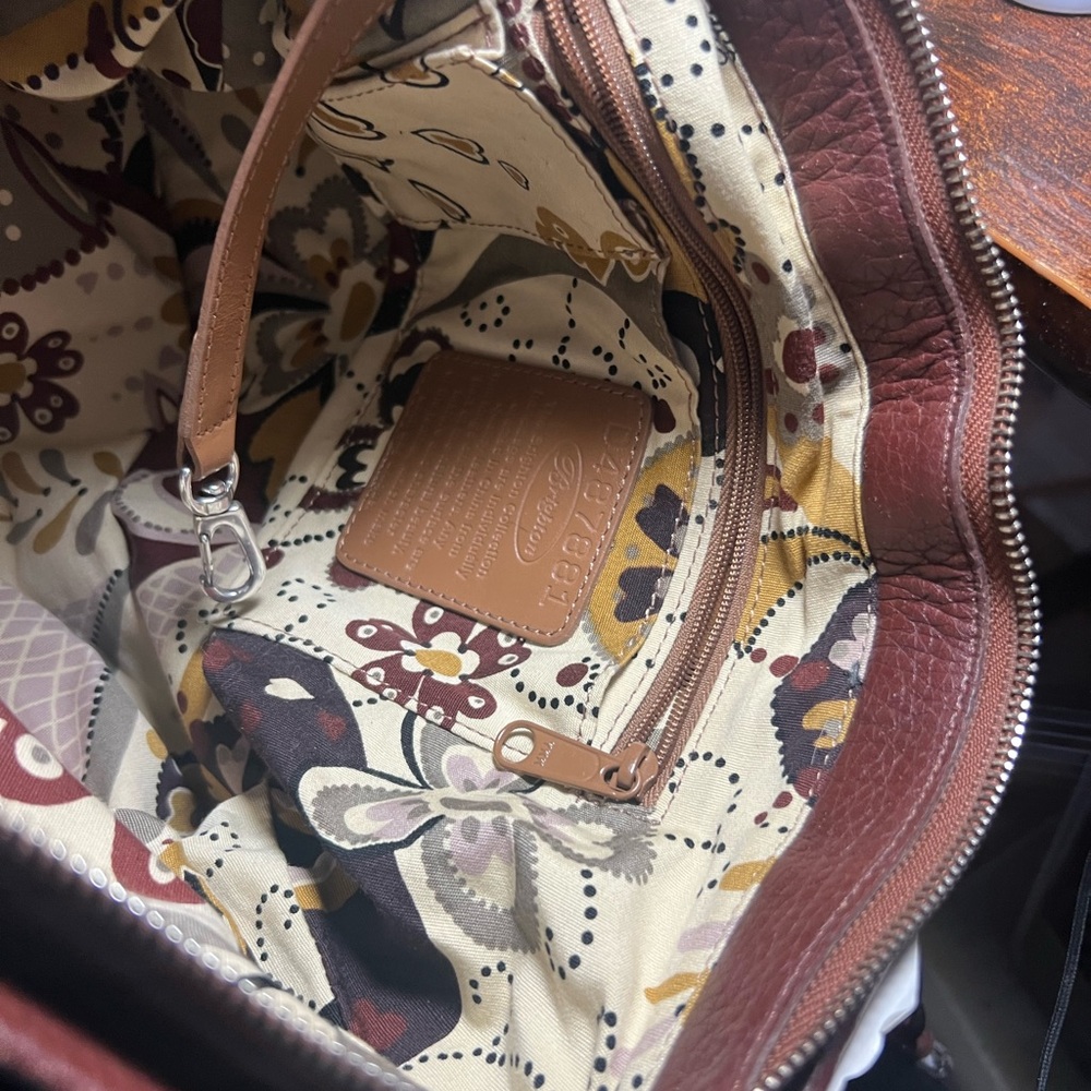Brighton Brown Hobo Handbag - Picture 8 of 9